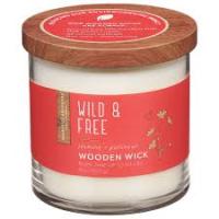 Vibing and Thriving Wooden Wick Candle
